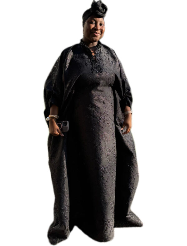 Robe brocard, taille unique, Très bon état, foulard