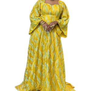 Robe brodé, taille M/L, Très bon état, turban