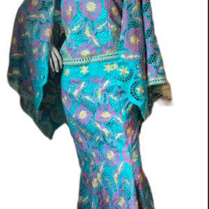Jupe Complet, Brodé, Taille XL, Très bon état, foulard