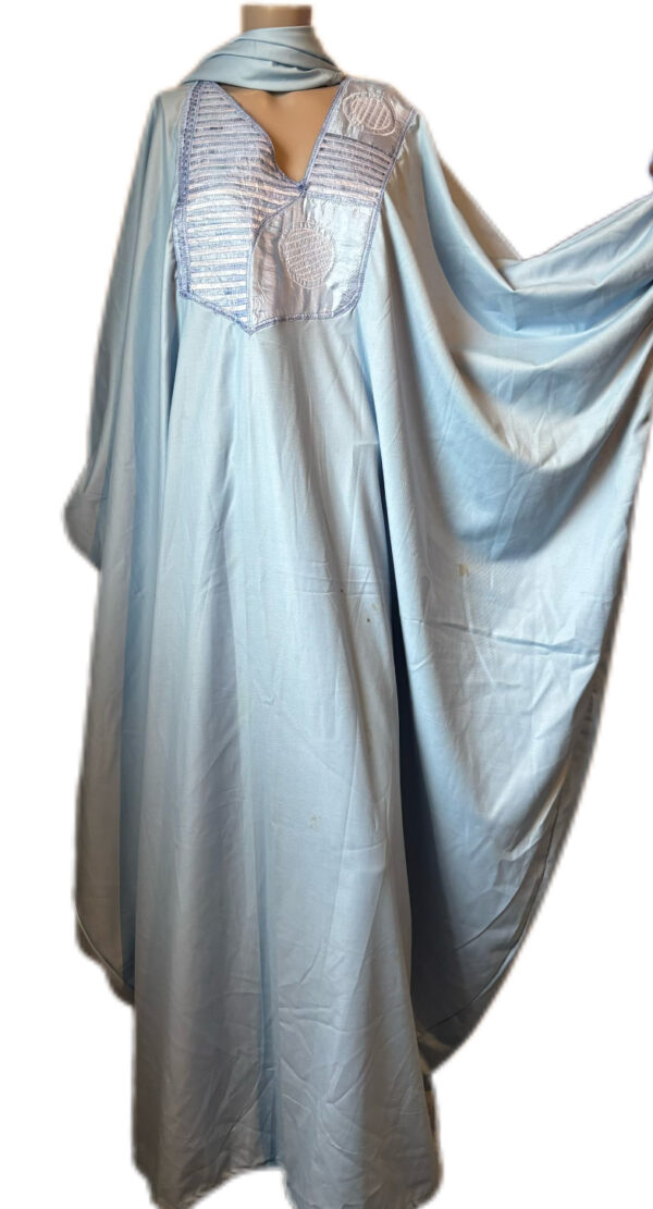Grand boubou, taille unique, Bon état, foulard