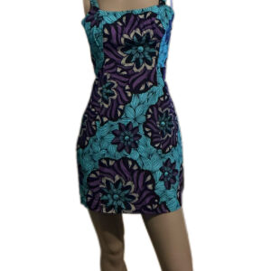 Mini-robe Wax, taille M, Très bon état