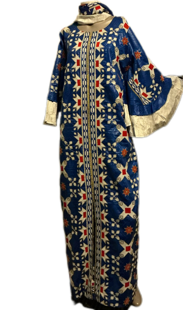Robe Bazin "Ordinateur", taille XL, Très bon état