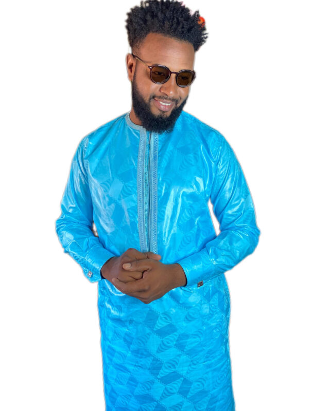 Ensemble deux pièces, bazin Getzner, taille XXL, Très bon état