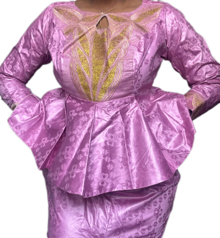Jupe complet, Bazin, taille M, Très bon état