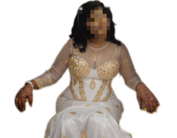 Robe de mariée, Bazin Getzner blanc, Taille XL, Très bon état