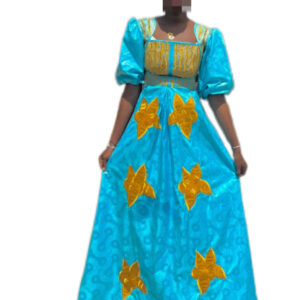 Robe Bazin Getzner Bleu, Taille S, Très bon état,