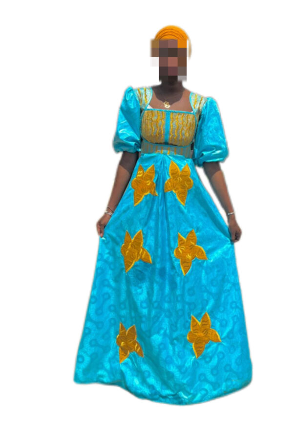 Robe Bazin Getzner Bleu, Taille S, Très bon état,