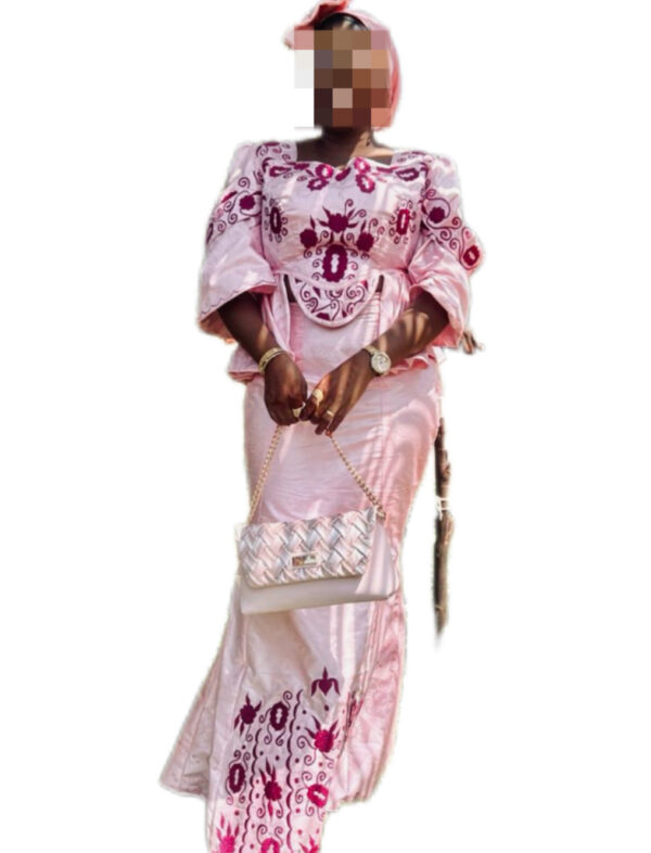 Robe bazin Getzner, Taille M/L, Très bon état, Foulard