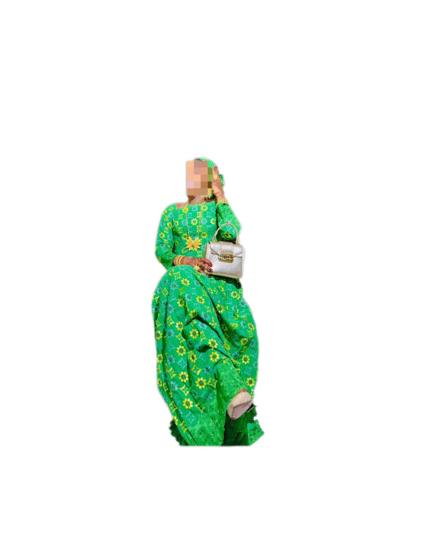 Robe brodé, Taille S, Quasi-neuf, Foulard