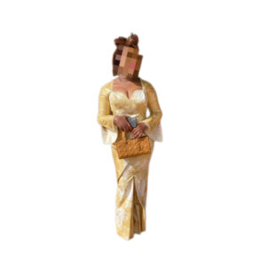 Robe Bazin Getzner, Taille M, Qasim-neuf