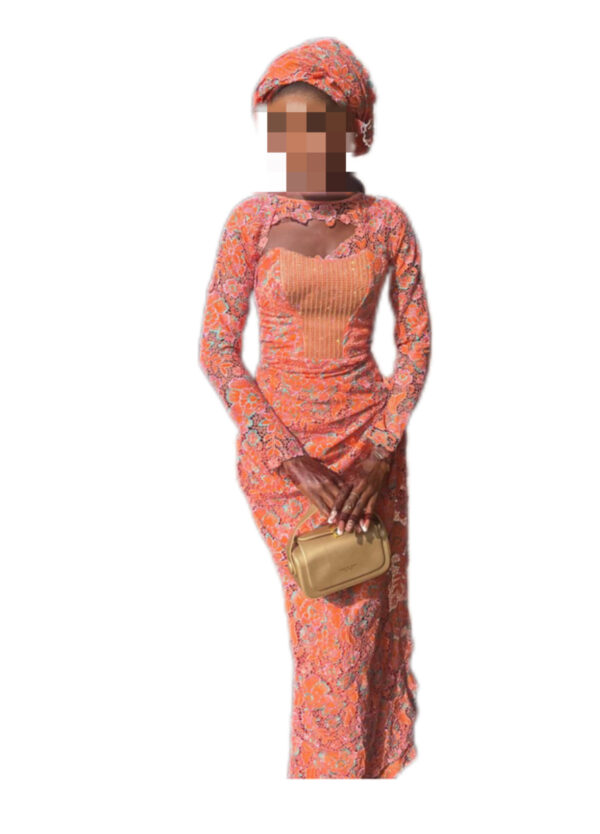 Robe Brodé, Taille S, Très bon état, foulard