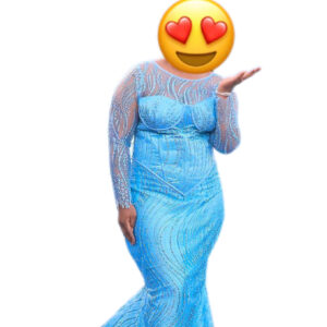 Robe, Brodé/tissu, taille XXL, Très bon état