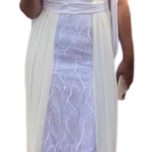 Robe Brodé blanc, Taille M, Très bon état