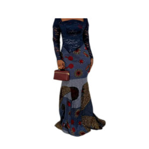 Robe Wax/dentelle, Taille M/L, Très bon état