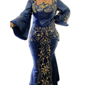 Robe bazin Getzner, taille L, Très bon état