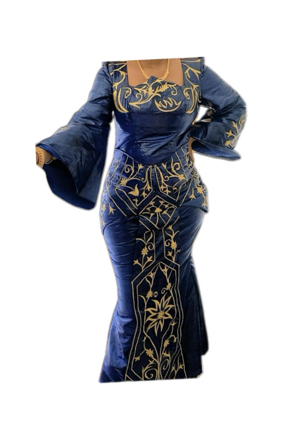 Robe bazin Getzner, taille L, Très bon état