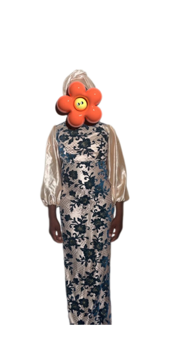 Robe, Taille L, Très bon état, foulard