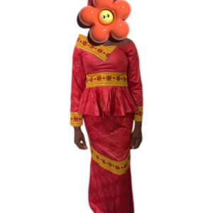 Jupe complet bazin Getzner, taille L, Très bon état, foulard
