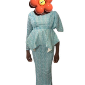 Jupe complet femme brodé, taille L, Très bon état