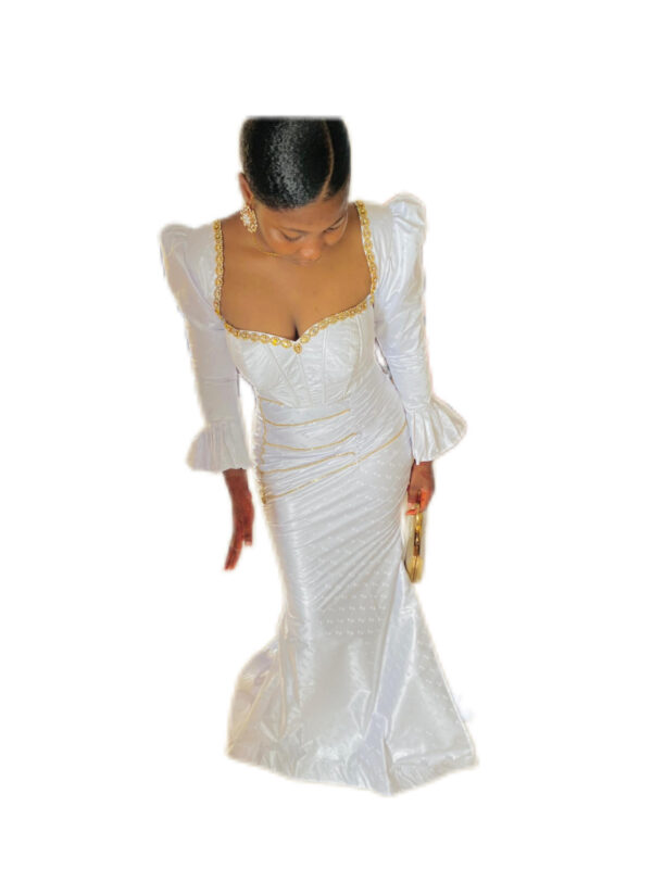 Robe bazin Getzner, taille M, Très bon état