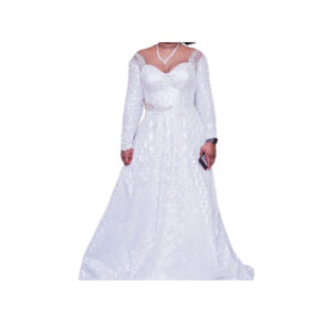 Robe de mariée, taille XXL, Brodé autriche, très bon état