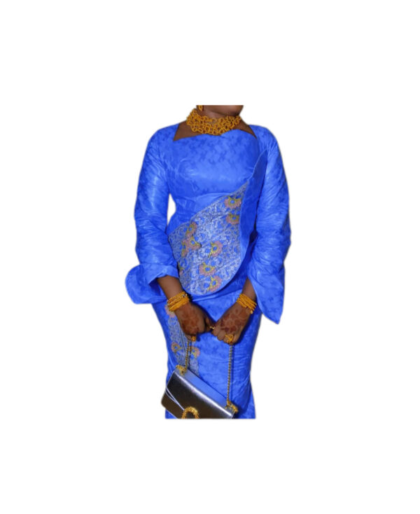 Jupe complet Bazin Getzner, taille S, Très bon état, foulard