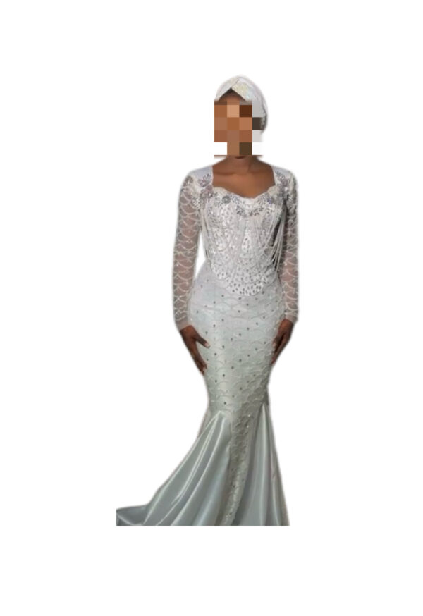Robe de mariée blanche, taille M, très bon état
