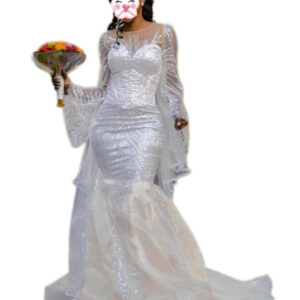 Robe de mariée, taille S, Très bon état, voile