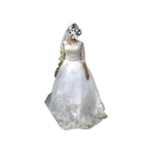 Robe de mariée, taille S, Très bon état, voile