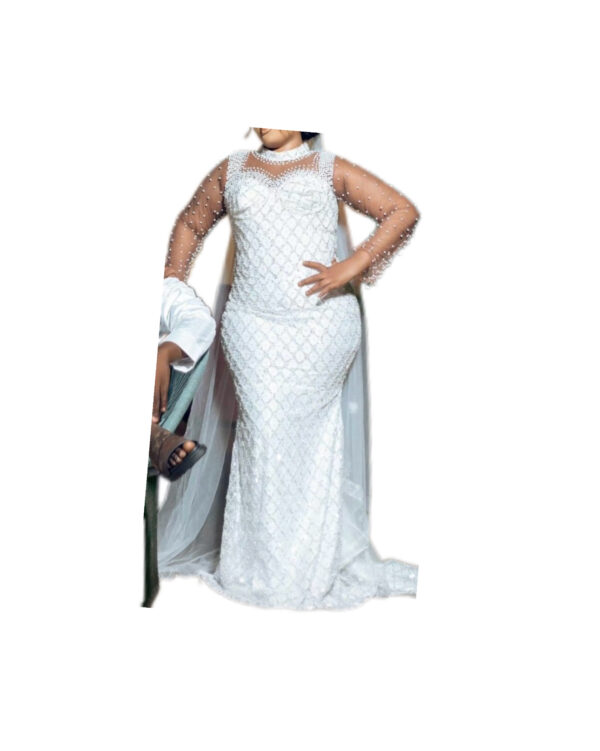 Robe de mariée blanche, taille XL, Très bon état, Voile
