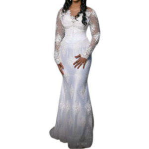 Robe de mariée Blanche, taille M, très bon état