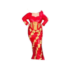 Robe bazin Getzner, taille L, quasi-neuf