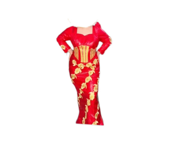 Robe bazin Getzner, taille L, quasi-neuf