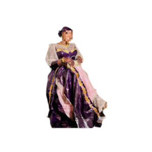 Robe Bazin Gala, Taille L, Quasi-neuf, foulard