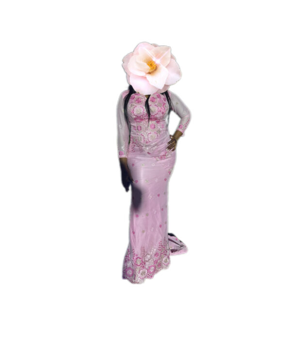 Robe brodé Voile, Taille L, Quasi-neuf