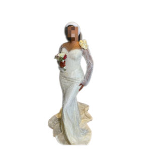 Robe de mariée Dior Fashion, Taille M, Quasi-neuf, foulard