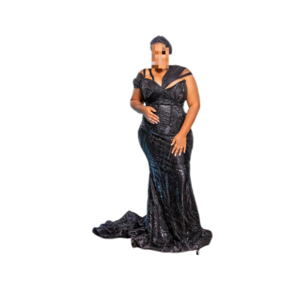 Robe de soirée Noir, Taille XXXL, Quasi-neuf