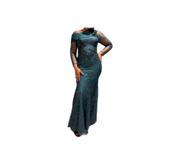 Robe de soirée Brodé Guipure, Taille M, Quasi-neuf