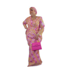 Robe brodé Autriche Maïmour, taille XXXL, Quasi-neuf, Foulard