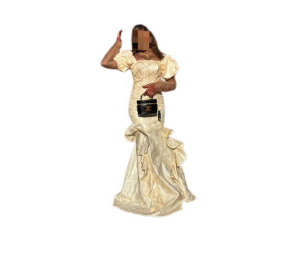 Robe bazin Getzner, taille M, Quasi-neuf