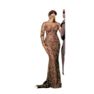 Robe Brodé RIMK, Taille M, Quasi-neuf, foulard