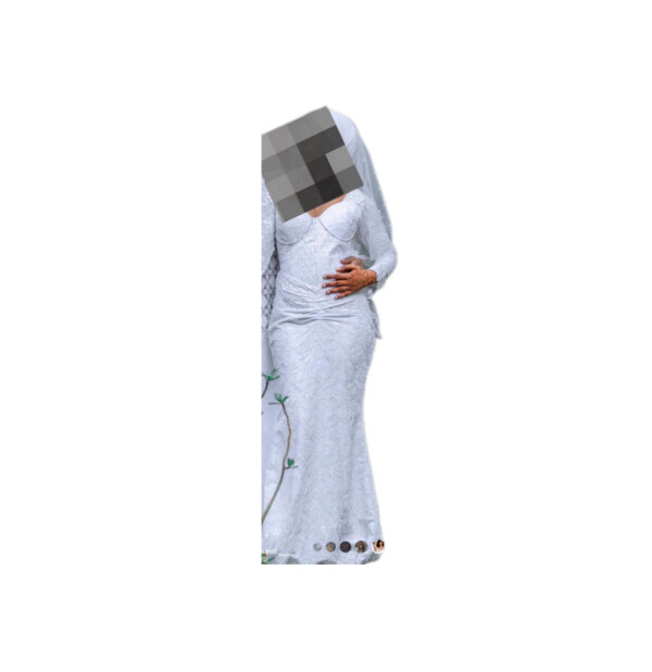Robe de mariée brodé Autriche, Taille M, Quasi-neuf
