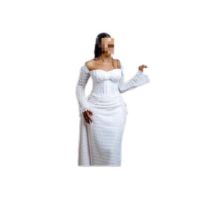 Robe de mariée brodé Guipur, taille M, Quasi-neuf