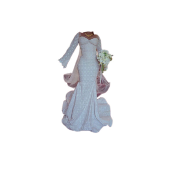 Robe de mariée brodé Autriche, taille M, Quasi-neuf