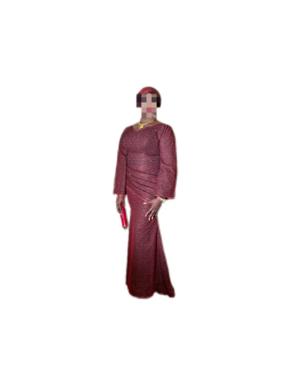 Robe brodé autriche, taille XL, Quasi-neuf, foulard