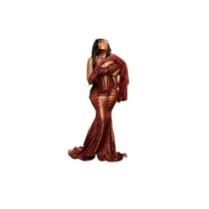 Robe de soirée, taille M, Quasi-neuf