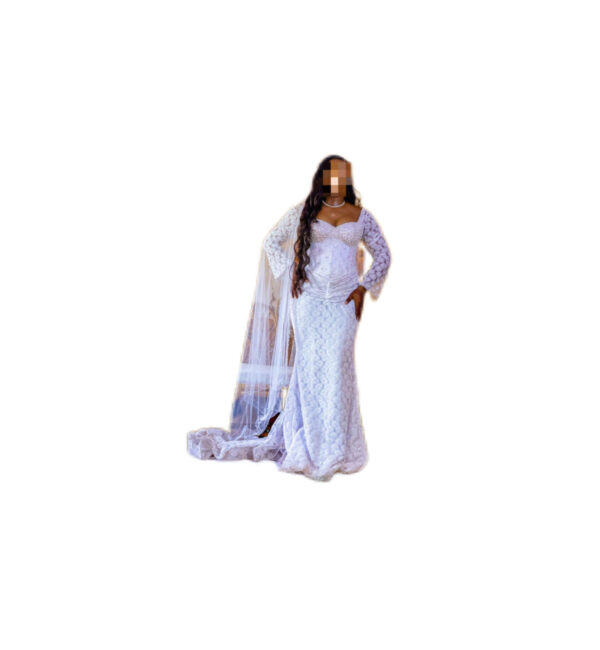 Robe de mariée, taille M, Quasi-neuf