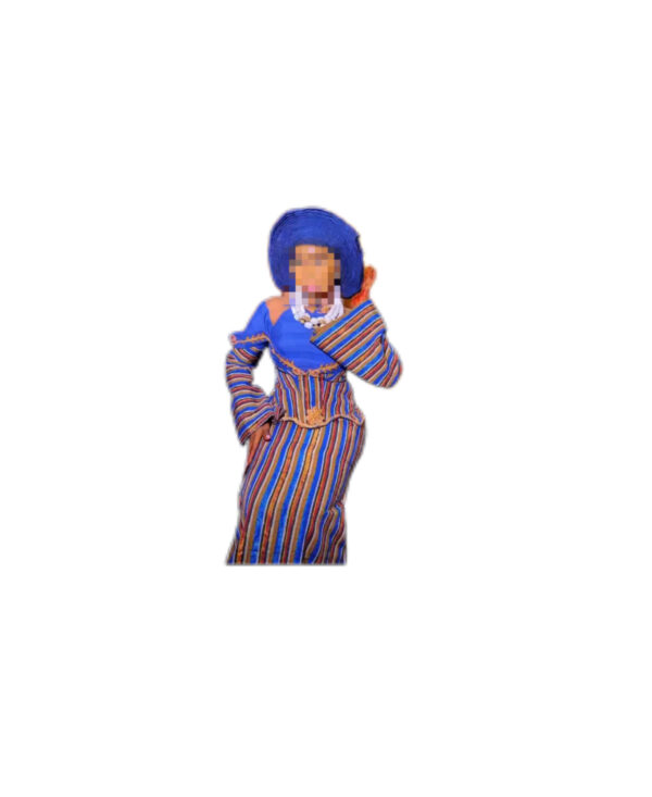 Tenue de mariage traditionnelle, taille M, Quasi-neuf, foulard
