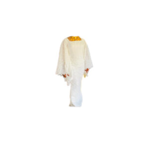 Brodé blanc, taille M, Quasi-neuf