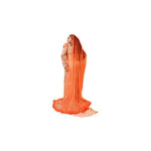 Robe de soirée, taille M, Quasi-neuf, voile